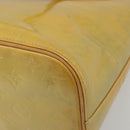 LOUIS VUITTON Monogram Vernis Houston Hand Bag Gris M91053 LV Auth hk3941-17