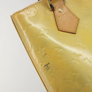 LOUIS VUITTON Monogram Vernis Houston Hand Bag Gris M91053 LV Auth hk3941-19
