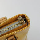 LOUIS VUITTON Monogram Vernis Houston Hand Bag Gris M91053 LV Auth hk3941-20