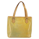LOUIS VUITTON Monogram Vernis Houston Hand Bag Gris M91053 LV Auth hk3941-2