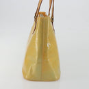 LOUIS VUITTON Monogram Vernis Houston Hand Bag Gris M91053 LV Auth hk3941-4