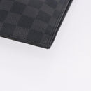 LOUIS VUITTON Damier Graphite Pochette Jules GM Clutch Bag M41501 LV Auth hk3943-16