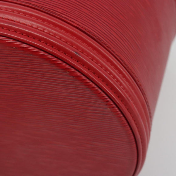 LOUIS VUITTON Epi Cannes Hand Bag Red M48037 LV Auth hk3944