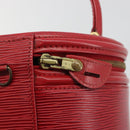 LOUIS VUITTON Epi Cannes Hand Bag Red M48037 LV Auth hk3944-14
