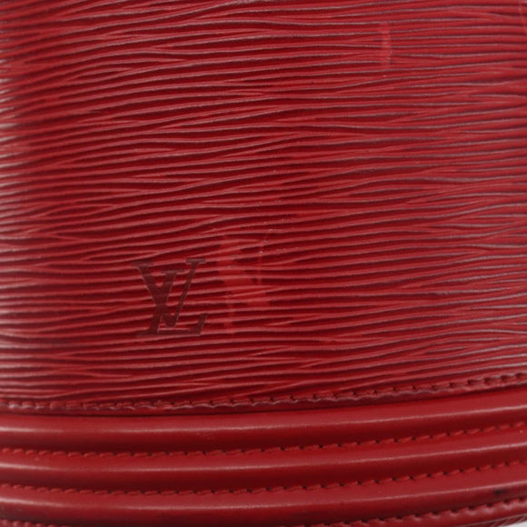 LOUIS VUITTON Epi Cannes Hand Bag Red M48037 LV Auth hk3944