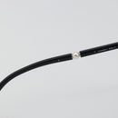 CHANEL Sunglasses Plastic Black CC Auth hk3945-10