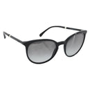 CHANEL Sunglasses Plastic Black CC Auth hk3945-1