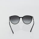 CHANEL Sunglasses Plastic Black CC Auth hk3945-2