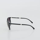 CHANEL Sunglasses Plastic Black CC Auth hk3945-3