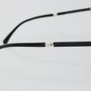CHANEL Sunglasses Plastic Black CC Auth hk3945-8
