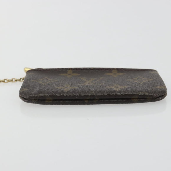 LOUIS VUITTON Monogram Pochette Cles Coin Purse M62650 LV Auth hk3946