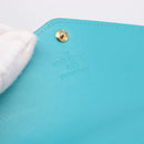 LOUIS VUITTON Monogram Vernis Portefeuille Sarah Wallet Blue M93219 Auth hk3947-8
