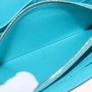 LOUIS VUITTON Monogram Vernis Portefeuille Sarah Wallet Blue M93219 Auth hk3947-10