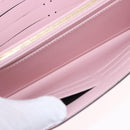 LOUIS VUITTON Vernis Portefeuille Sarah Wallet Rose Valerine M61227 Auth hk3948-21