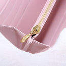 LOUIS VUITTON Vernis Portefeuille Sarah Wallet Rose Valerine M61227 Auth hk3948-22