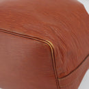 LOUIS VUITTON Epi Petit Noe Shoulder Bag Brown M44103 LV Auth hk3950-15