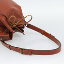 LOUIS VUITTON Epi Petit Noe Shoulder Bag Brown M44103 LV Auth hk3950-7