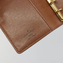 LOUIS VUITTON Epi Agenda PM Day Planner Cover Brown R20053 LV Auth hk3952-20