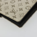 LOUIS VUITTON Monogram Mini Agenda PM Day Planner Cover Khaki R20911 Auth hk3953-11