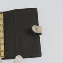 LOUIS VUITTON Monogram Mini Agenda PM Day Planner Cover Khaki R20911 Auth hk3953-14