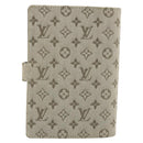 LOUIS VUITTON Monogram Mini Agenda PM Day Planner Cover Khaki R20911 Auth hk3953-3