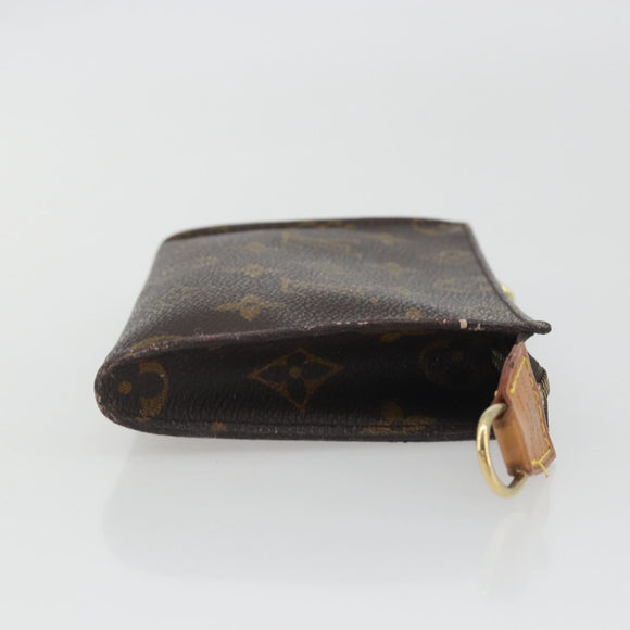 LOUIS VUITTON Monogram Bucket PM Accessory Pouch LV Auth hk3954