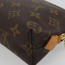 LOUIS VUITTON Monogram Pochette Cosmetic PM Pouch M43998 LV Auth hk3957-15