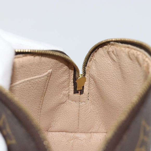 LOUIS VUITTON Monogram Pochette Cosmetic PM Pouch M43998 LV Auth hk3957