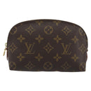 LOUIS VUITTON Monogram Pochette Cosmetic PM Pouch M43998 LV Auth hk3957-13