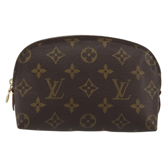 LOUIS VUITTON Monogram Pochette Cosmetic PM Pouch M43998 LV Auth hk3957