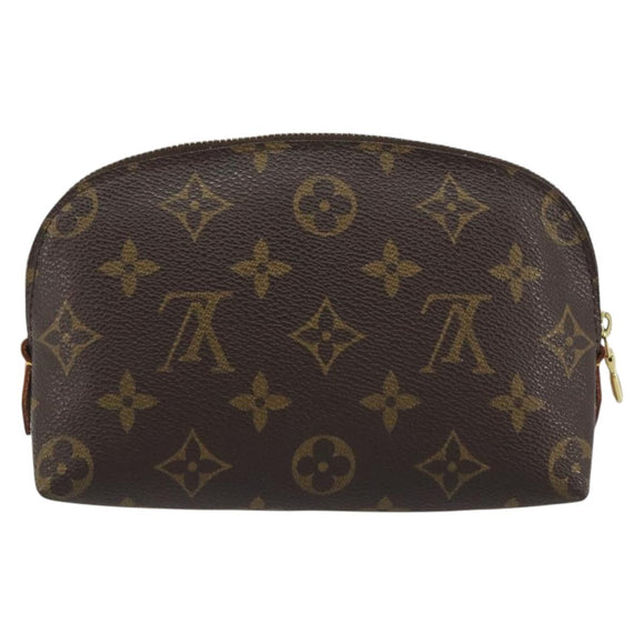 LOUIS VUITTON Monogram Pochette Cosmetic PM Pouch M43998 LV Auth hk3957