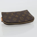 LOUIS VUITTON Monogram Pochette Cosmetic PM Pouch M43998 LV Auth hk3957-5