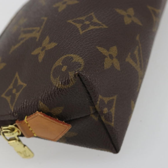 LOUIS VUITTON Monogram Pochette Cosmetic PM Pouch M43998 LV Auth hk3957