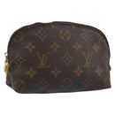 LOUIS VUITTON Monogram Pochette Cosmetic PM Pouch M43998 LV Auth hk3958-1