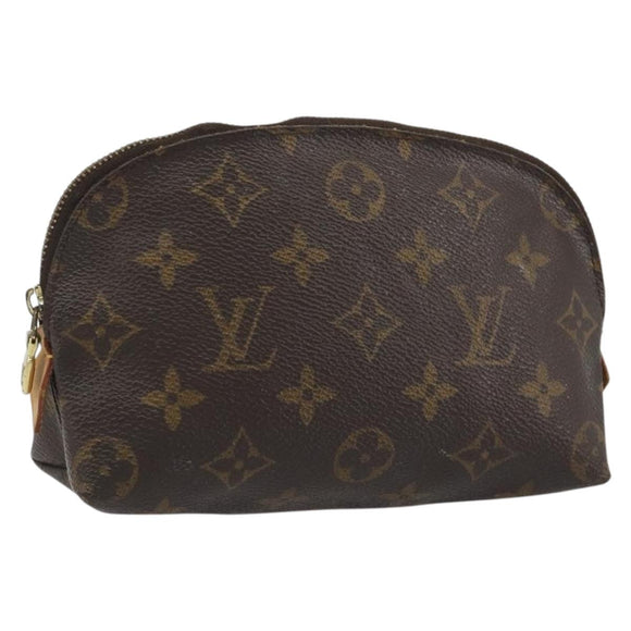 LOUIS VUITTON Monogram Pochette Cosmetic PM Pouch M43998 LV Auth hk3958