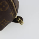 LOUIS VUITTON Monogram Pochette Cosmetic GM Cosmetic Pouch M47353 LV Auth hk3959-17