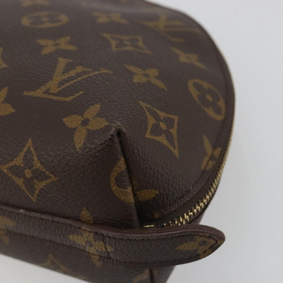 LOUIS VUITTON Monogram Pochette Cosmetic GM Cosmetic Pouch M47353 LV Auth hk3959