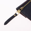 LOUIS VUITTON Monogram Empreinte Pochette Cles Purse Navy M62017 LV Auth hk3961-13