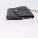 LOUIS VUITTON Monogram Empreinte Pochette Cles Purse Navy M62017 LV Auth hk3961-4