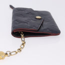 LOUIS VUITTON Monogram Empreinte Pochette Cles Purse Navy M62017 LV Auth hk3961-5