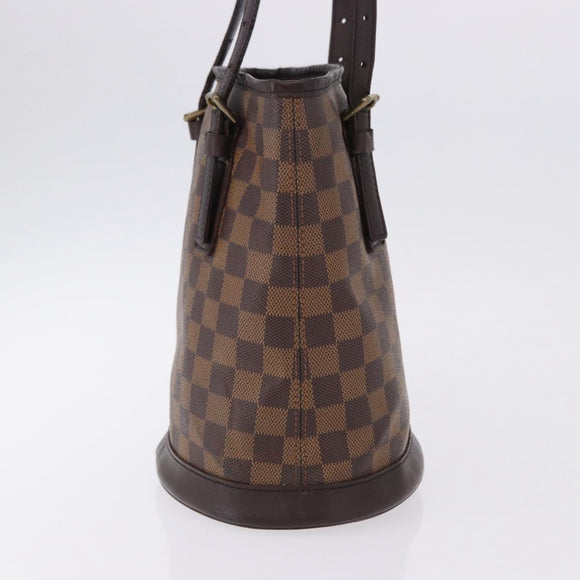 LOUIS VUITTON Damier Ebene Marais Shoulder Bag N42240 LV Auth hk3963