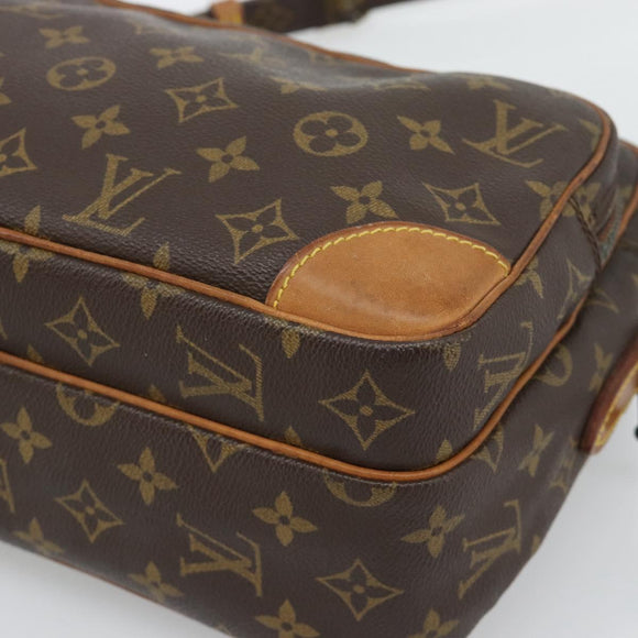 LOUIS VUITTON Monogram Nile Shoulder Bag M45244 LV Auth hk3964