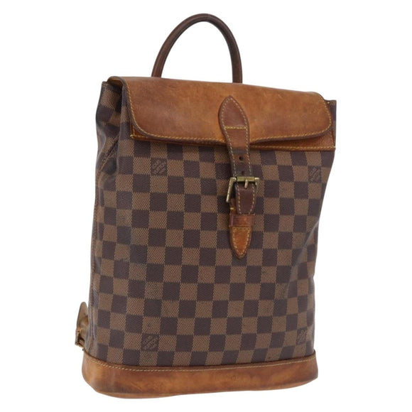 LOUIS VUITTON Damier Ebene Arlucan Backpack N99038 LV Auth hk3967