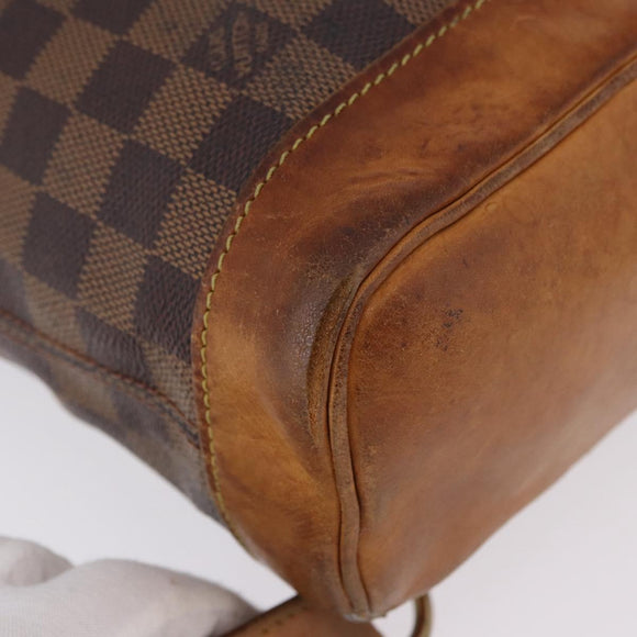 LOUIS VUITTON Damier Ebene Arlucan Backpack N99038 LV Auth hk3967