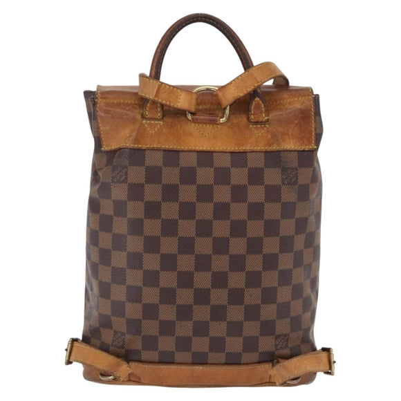 LOUIS VUITTON Damier Ebene Arlucan Backpack N99038 LV Auth hk3967