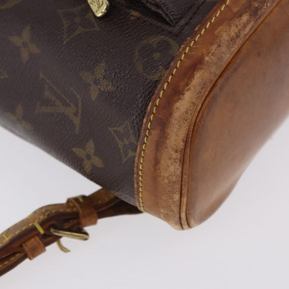 LOUIS VUITTON Monogram Montsouris PM Backpack M51137 LV Auth hk3968