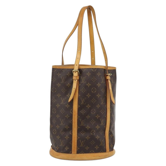 LOUIS VUITTON Monogram Bucket GM Shoulder Bag M42236 LV Auth hk3969