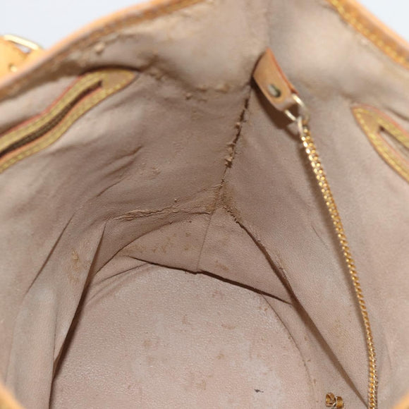 LOUIS VUITTON Monogram Bucket GM Shoulder Bag M42236 LV Auth hk3969