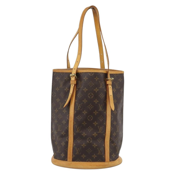 LOUIS VUITTON Monogram Bucket GM Shoulder Bag M42236 LV Auth hk3969