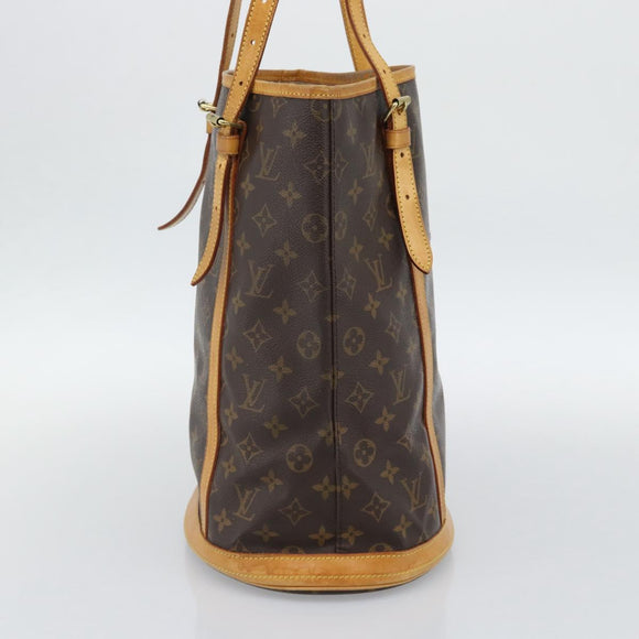 LOUIS VUITTON Monogram Bucket GM Shoulder Bag M42236 LV Auth hk3969